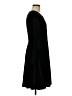 Chigant Solid Black Casual Dress Size M - photo 4