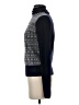 Tory Burch Houndstooth Blue Turtleneck Sweater Size XS (estimated) - photo 5