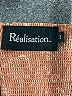 Réalisation 100% Silk Paisley Brown Cocktail Dress Size XS - photo 7