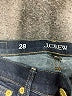 J.Crew Chevron-herringbone Blue Jeans Size 28 waist - photo 7