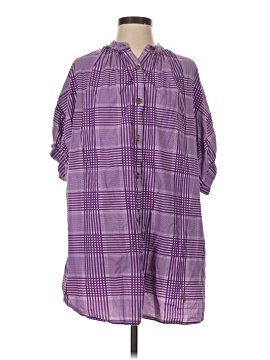 Never A Wallflower 3/4 Sleeve Button Down Shirt
