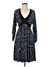 Bisou Bisou Stars Black Cocktail Dress Size M - photo 1