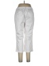 New Directions Solid White Casual Pants Size 10 - photo 2