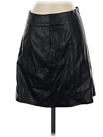 French Connection Faux Leather Skirt (view 1)