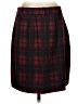 Maurices Plaid Burgundy Formal Skirt Size S - photo 1
