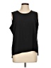 Eddie Bauer Black Sleeveless Blouse Size L (petite) - photo 1