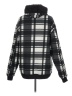 Unbranded 100% Polyester Argyle Black Jacket Size L - photo 2