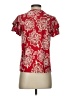 Nautica Red Short Sleeve Blouse Size XS - photo 2