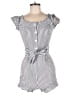 Zara Stripes Gray Romper Size S - photo 1