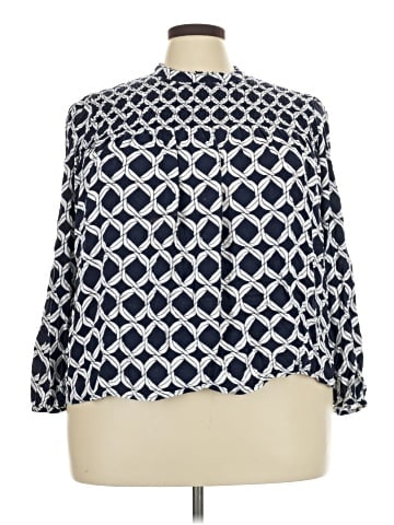 Crown & Ivy 3/4 Sleeve T-Shirt (view 1)