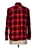 Gap Plaid Red Long Sleeve Button-Down Shirt Size L - photo 2