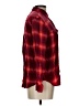 Gap Plaid Red Long Sleeve Button-Down Shirt Size L - photo 4