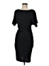 Shein Solid Black Casual Dress Size 6 - photo 1