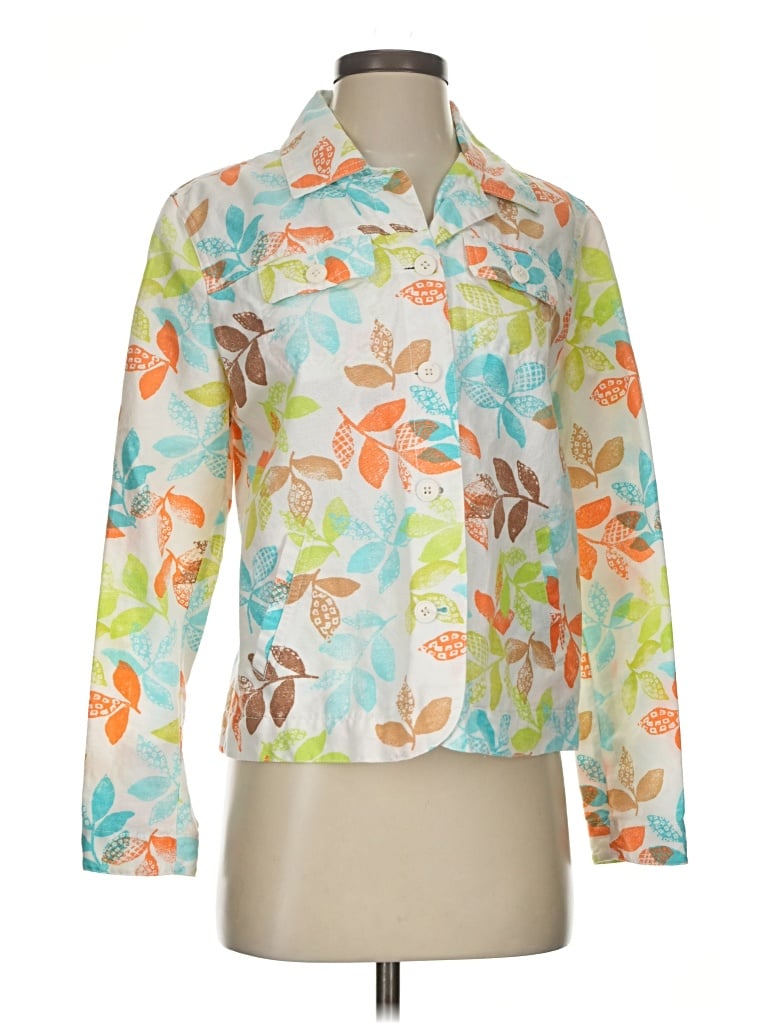 Pre-owned Croft & Barrow Jacket In Green