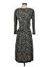 Weekend Max Mara Animal Print Black Casual Dress Size S - photo 2