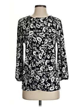 Karl Lagerfeld Paris Long Sleeve Blouse (view 1)