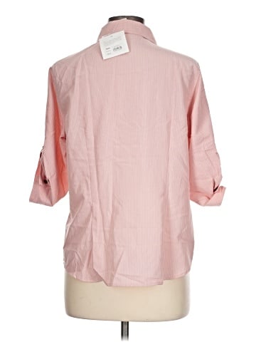 Croft & Barrow 3/4 Sleeve Button-Down Shirt (view 2)