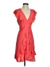Glam 100% Polyester Orange Cocktail Dress Size S - photo 1