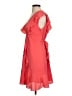 Glam 100% Polyester Orange Cocktail Dress Size S - photo 5