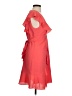 Glam 100% Polyester Orange Cocktail Dress Size S - photo 4