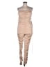 Fashion Nova Solid Tan Jumpsuit Size 1X - photo 1