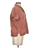 Madewell Brown Short Sleeve Button-Down Shirt Size XXS - photo 4