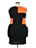 Woosea Color Block Orange Cocktail Dress Size 3X - photo 1