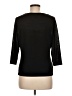 Sharon Young Black 3/4 Sleeve Top Size M - photo 2