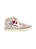 Converse Checkered-gingham Gray Ivory Sneakers Size 6 1/2 - photo 1