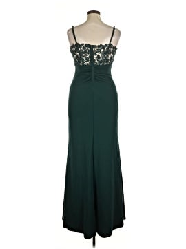 green emerald velvet dress CITY STUDIO Womens Green Zippered Ruffled Floral Lace Back Padded Cups –  Bobbi + Bricka
