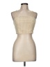 Superdown 100% Polyester Gold Tank Top Size M - photo 1