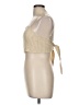 Superdown 100% Polyester Gold Tank Top Size M - photo 5