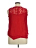 Single Thread Red Sleeveless Blouse Size XL - photo 2