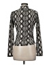 Caution to the Wind Silver Long Sleeve Turtleneck Size M - photo 2