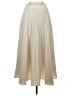 Express 100% Polyester Color Block Tan Formal Skirt Size S - photo 2
