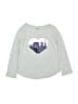 Crazy 8 Silver Long Sleeve T-Shirt Size 5 - 6 - photo 1