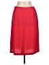 Unbranded Solid Red Casual Skirt Size 12 - photo 2