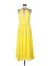 Jonathan Simkhai 100% Polyester Solid Yellow Cocktail Dress Size 6 - photo 1
