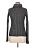 Dolce & Gabbana Metallic Gray Black Turtleneck Sweater Size EU (IT) 42 / US 6 - photo 1
