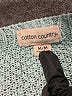 Cotton Country Teal Pullover Sweater Size M - photo 7
