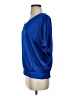 Express Blue Short Sleeve Blouse Size S - photo 5