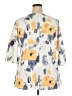 Unbranded 100% Polyester Yellow 3/4 Sleeve Blouse Size 2X - photo 2