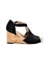 Abella Black Wedges Size 9 - photo 1