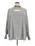 Terra & Sky Gray Turtleneck Sweater Size 4X - photo 1