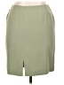 Unbranded 100% Polyester Solid Green Casual Skirt Size 14 (petite) - photo 2