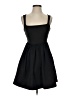 Unbranded Solid Black Cocktail Dress Size XS - photo 1