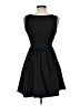 Unbranded Solid Black Cocktail Dress Size XS - photo 2