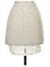 May Pink Graphic Ivory Casual Skirt Size S - photo 2