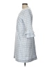 Tyler Boe Checkered-gingham Blue Casual Dress Size L - photo 5