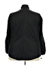 AVX 100% Polyester Solid Black Track Jacket Size 22 - photo 2